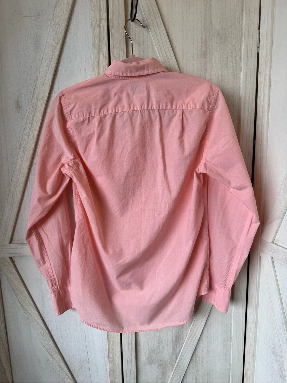 J. Crew men’s tailored Cotton Button-Down long sleeve Shirt in Soft Pink size XS